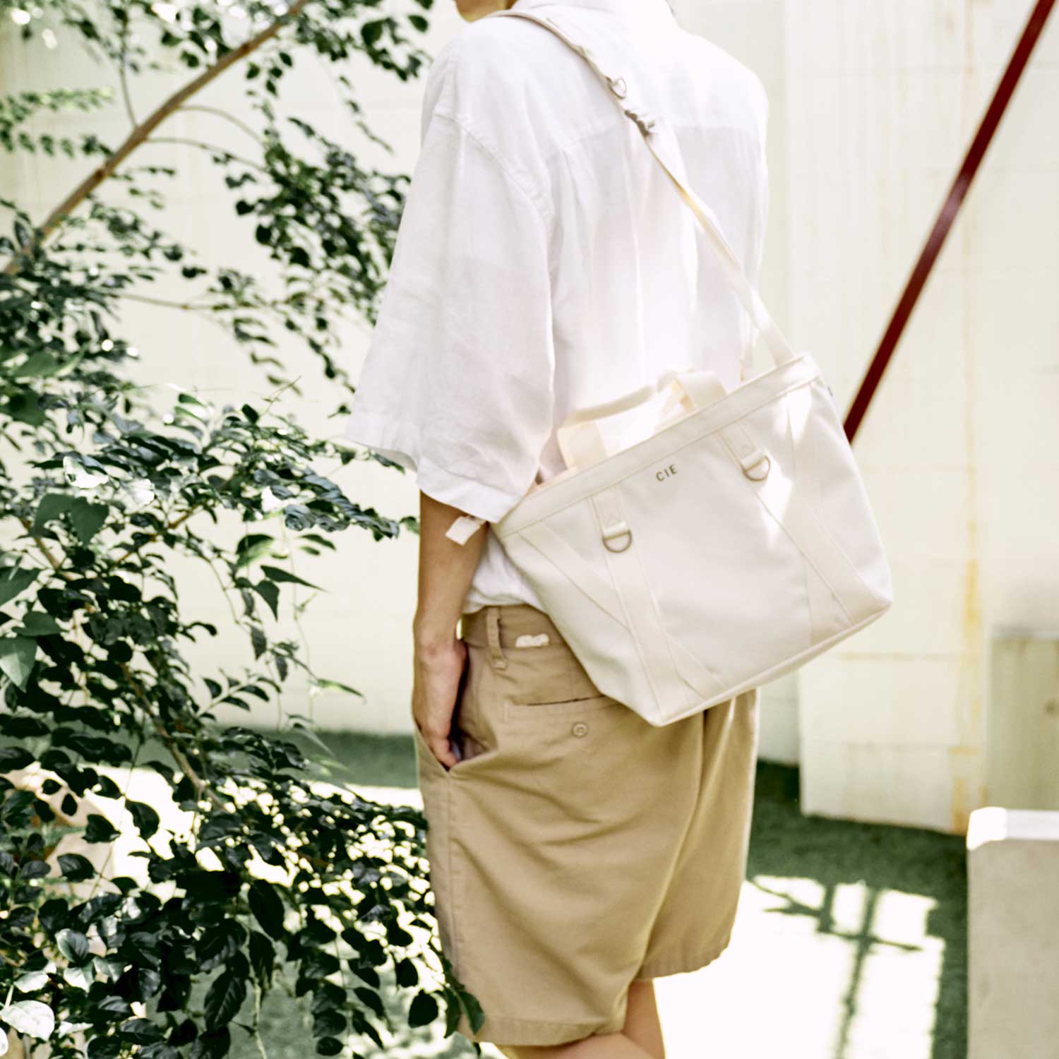 CIE-DUCK CANVAS TOTE - M SIZE - / LIALWORKS -リアルワークス
